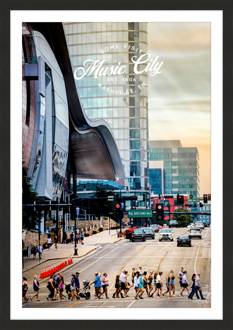 Music City Poster Frame