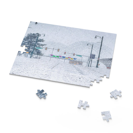 Snow on Poplar Puzzle