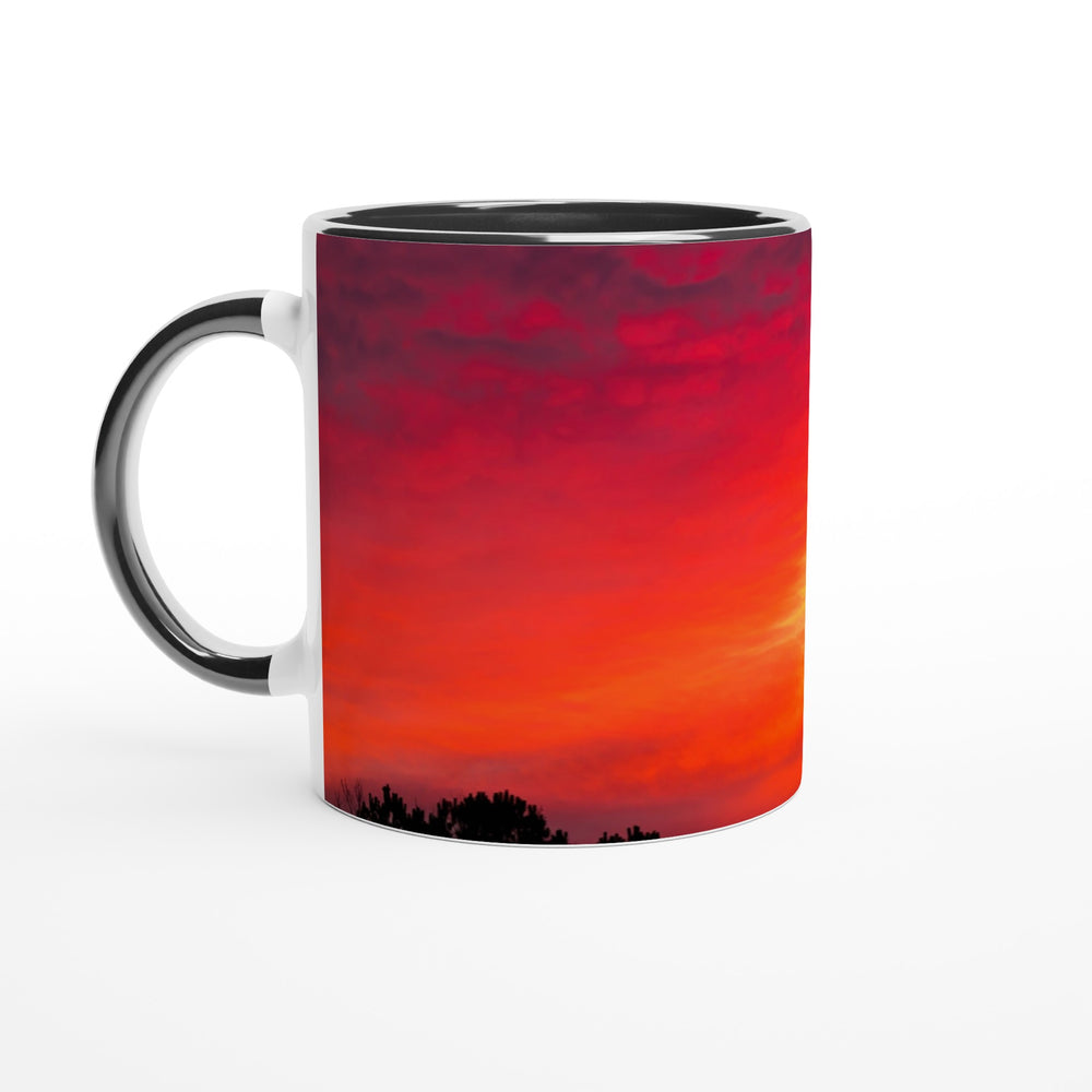 Red Rise 11oz Ceramic Mug