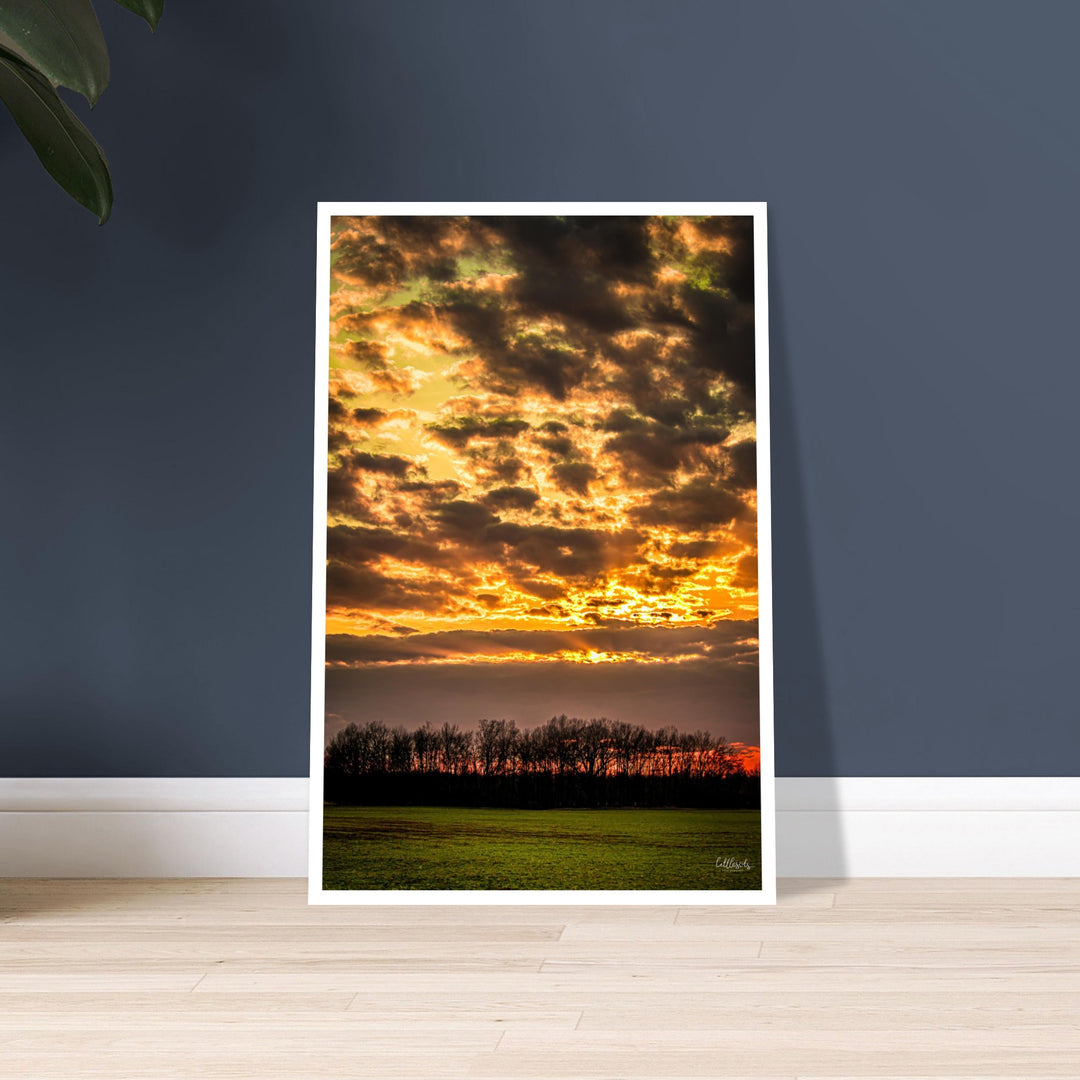 Spring Sunset Stroll Print