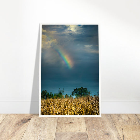 Rainbow Corn Print