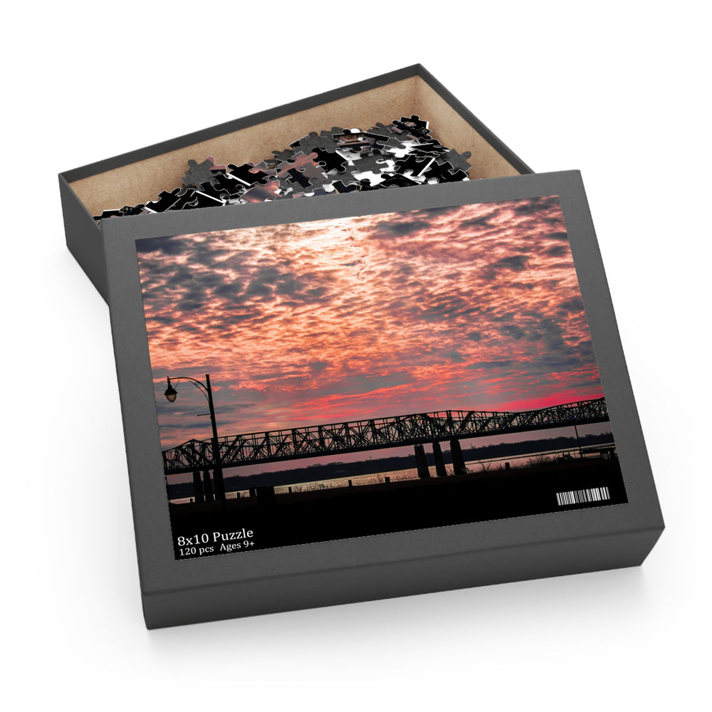 Sunset on the River Puzzle