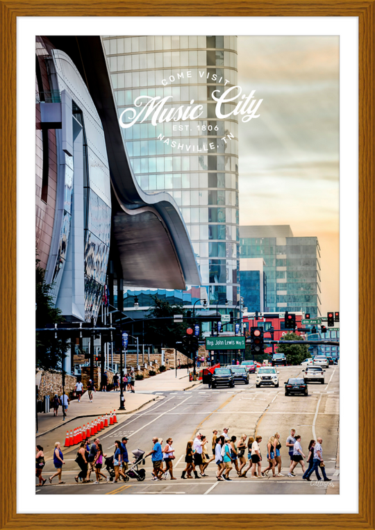 Music City Poster Frame