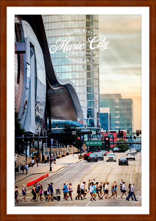 Music City Poster Frame