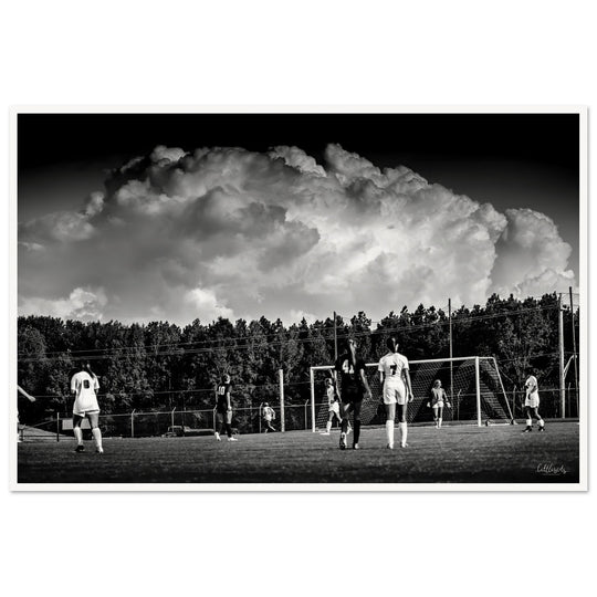 Big Sky Soccer Print
