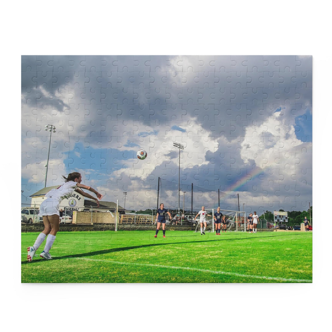 Rainbow Soccer Puzzle