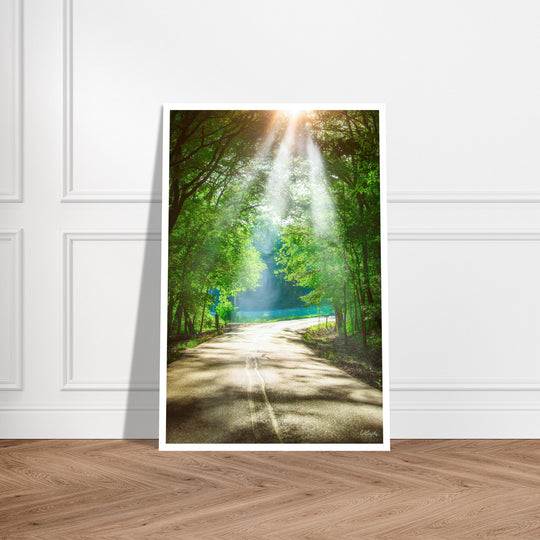 Lazy Country Road Print