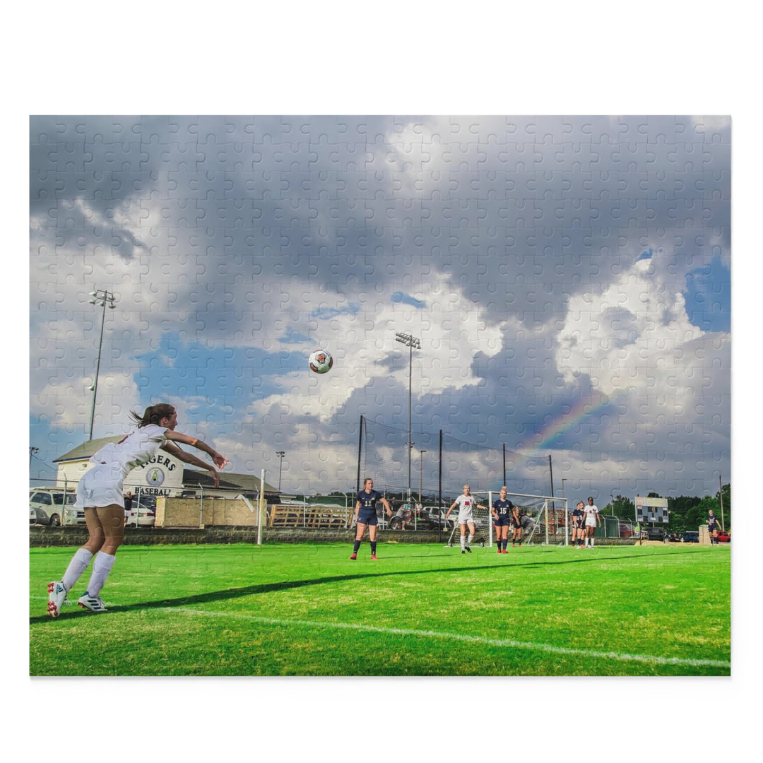 Rainbow Soccer Puzzle