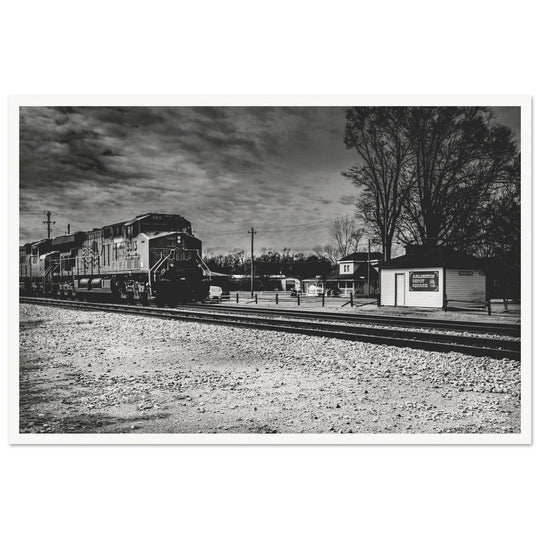 Depot Train Print