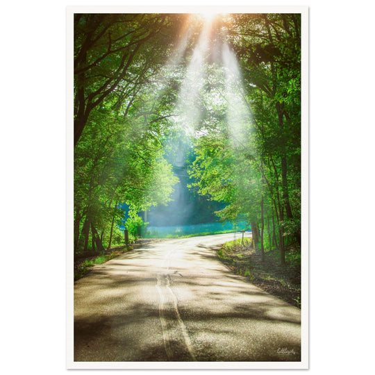 Lazy Country Road Print