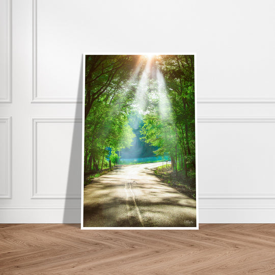 Lazy Country Road Print