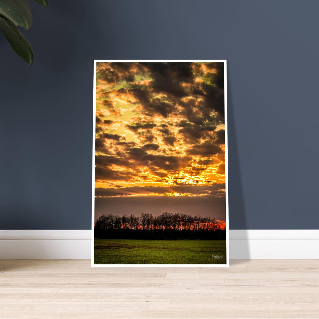 Spring Sunset Stroll Print