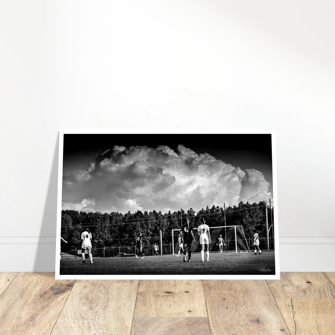 Big Sky Soccer Print