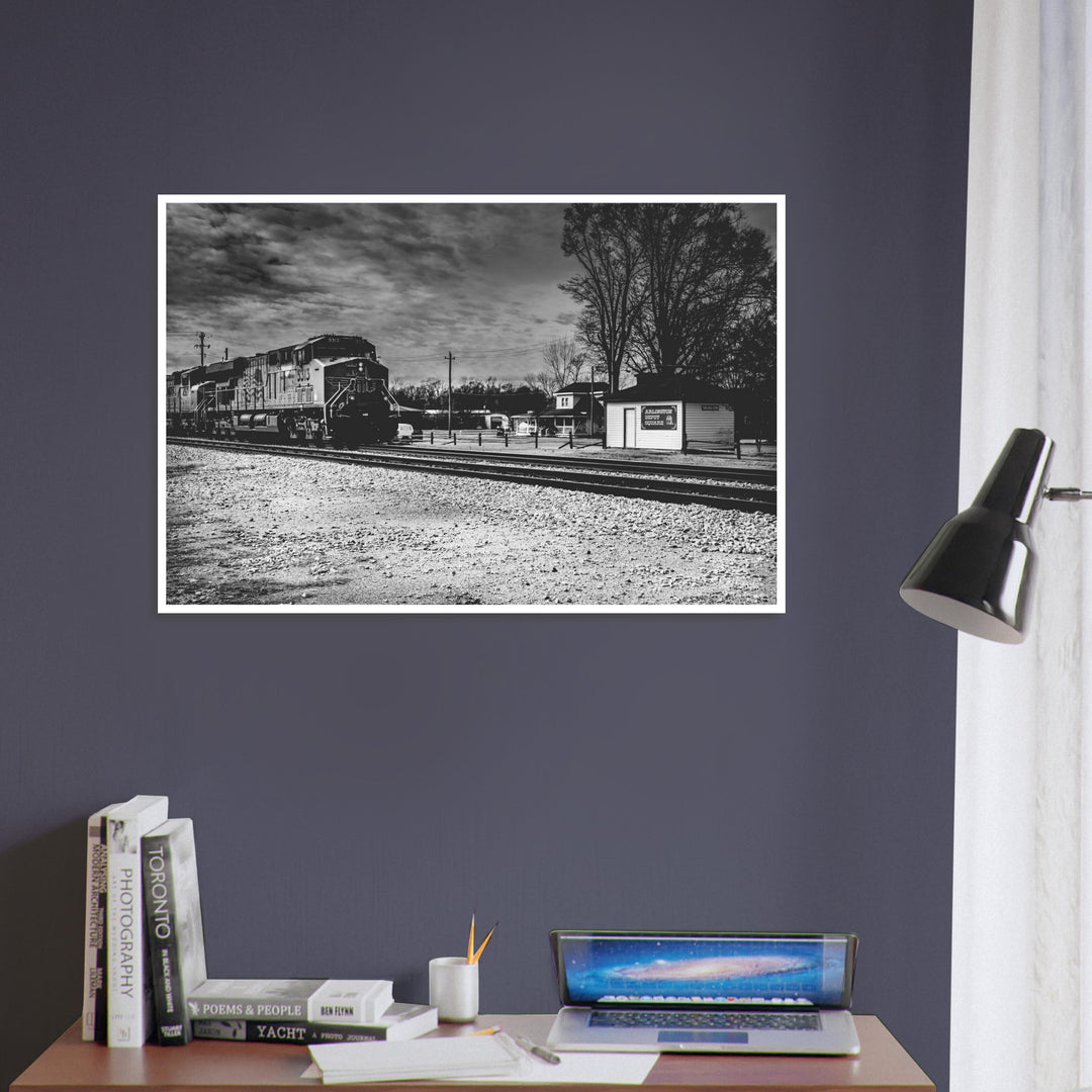 Depot Train Print