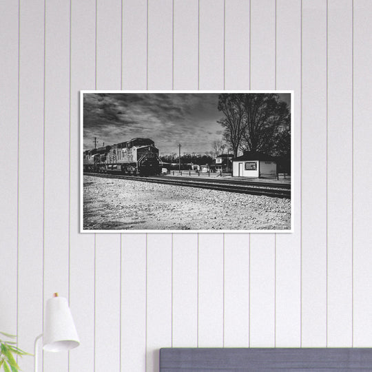 Depot Train Print