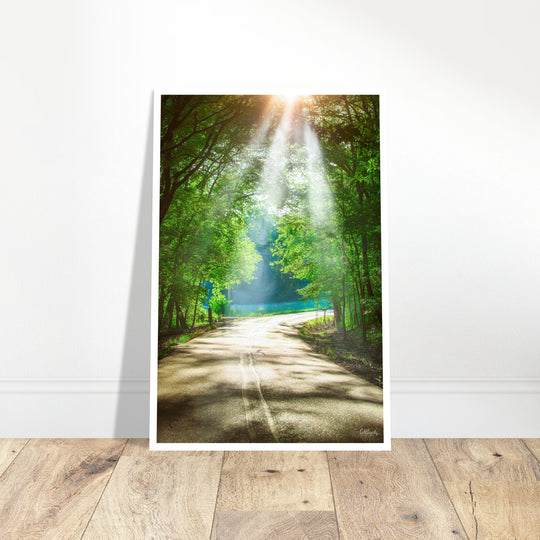 Lazy Country Road Print