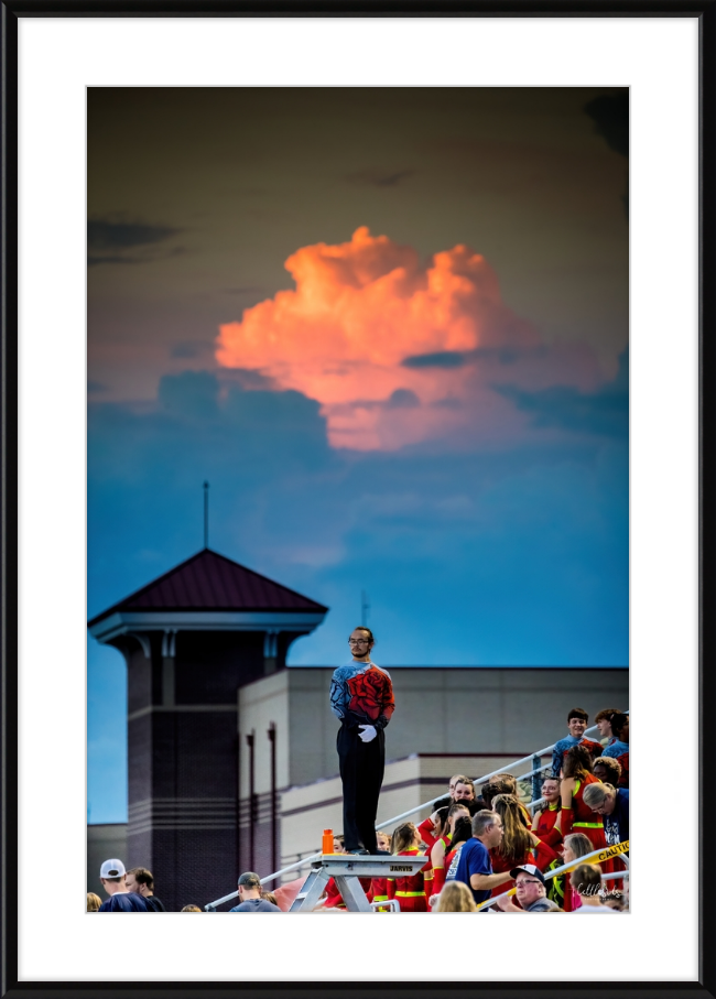 Sunset over Arlington High Frame