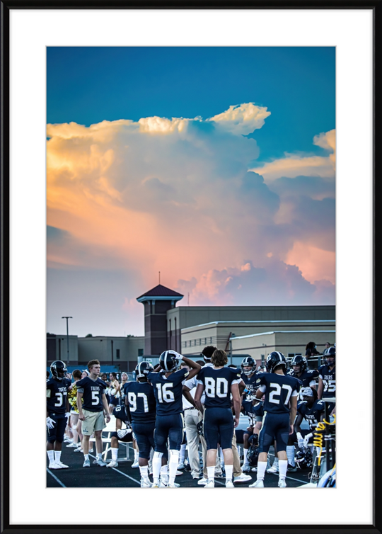 Blue Skies over Atown Frame