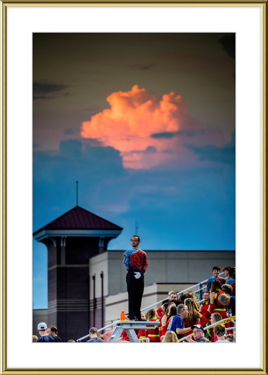 Sunset over Arlington High Frame