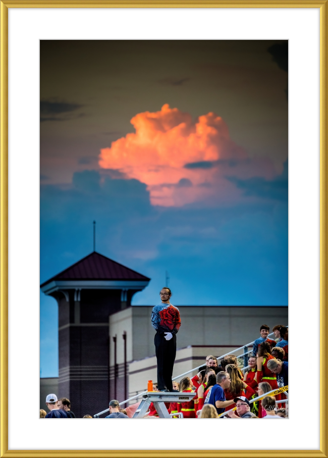 Sunset over Arlington High Frame