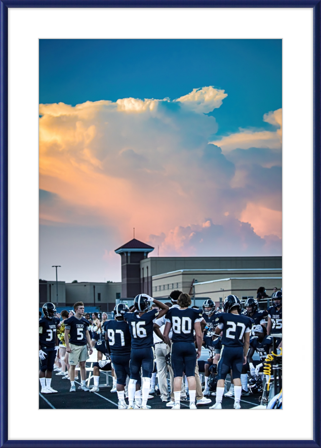 Blue Skies over Atown Frame