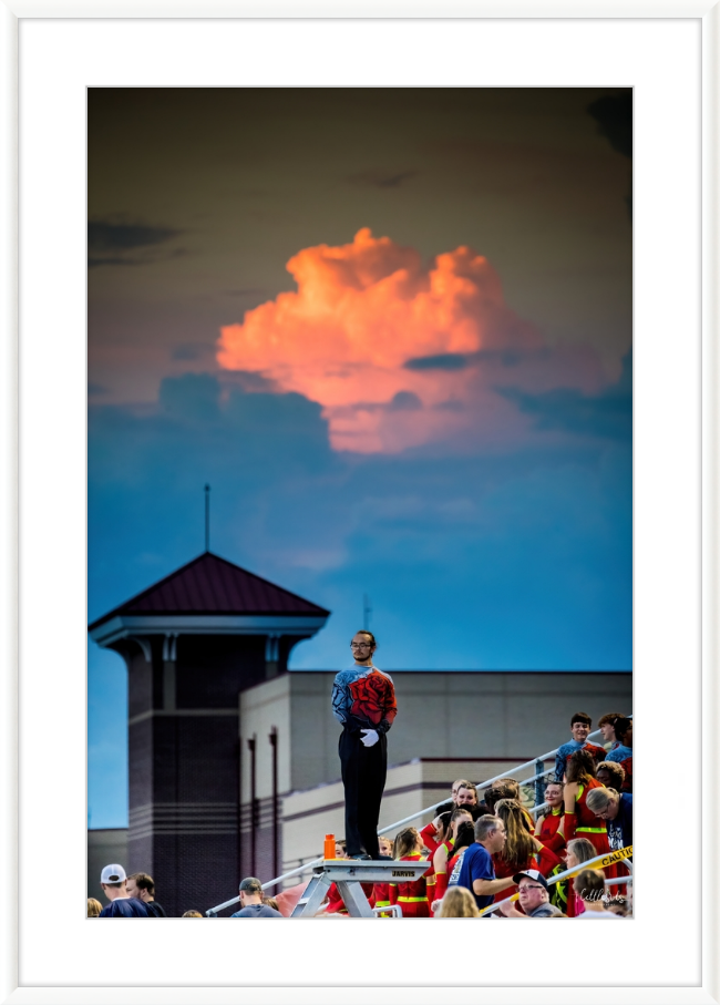 Sunset over Arlington High Frame