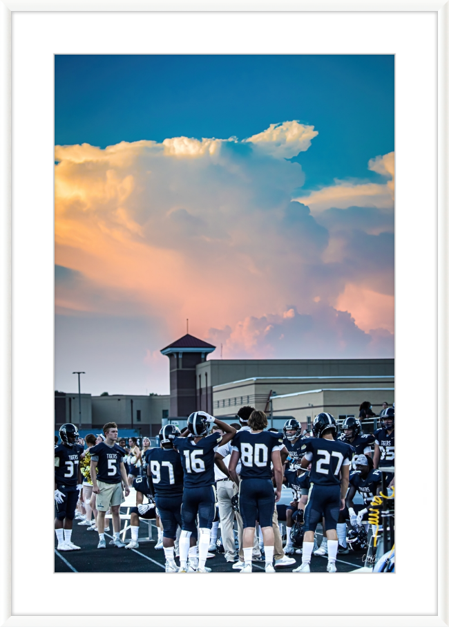 Blue Skies over Atown Frame