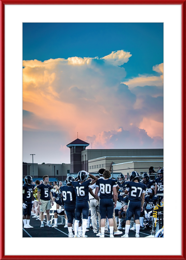 Blue Skies over Atown Frame