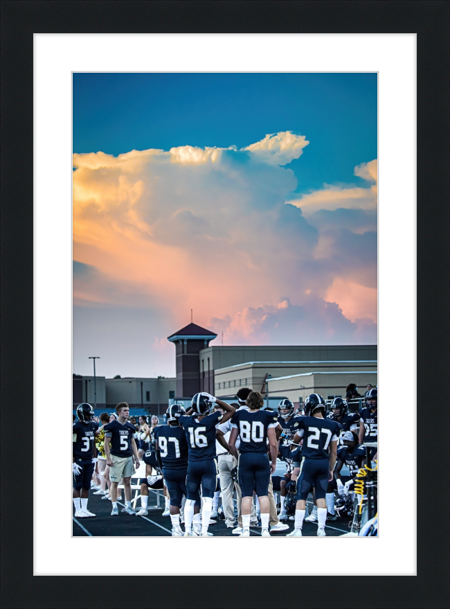 Blue Skies over Atown Frame