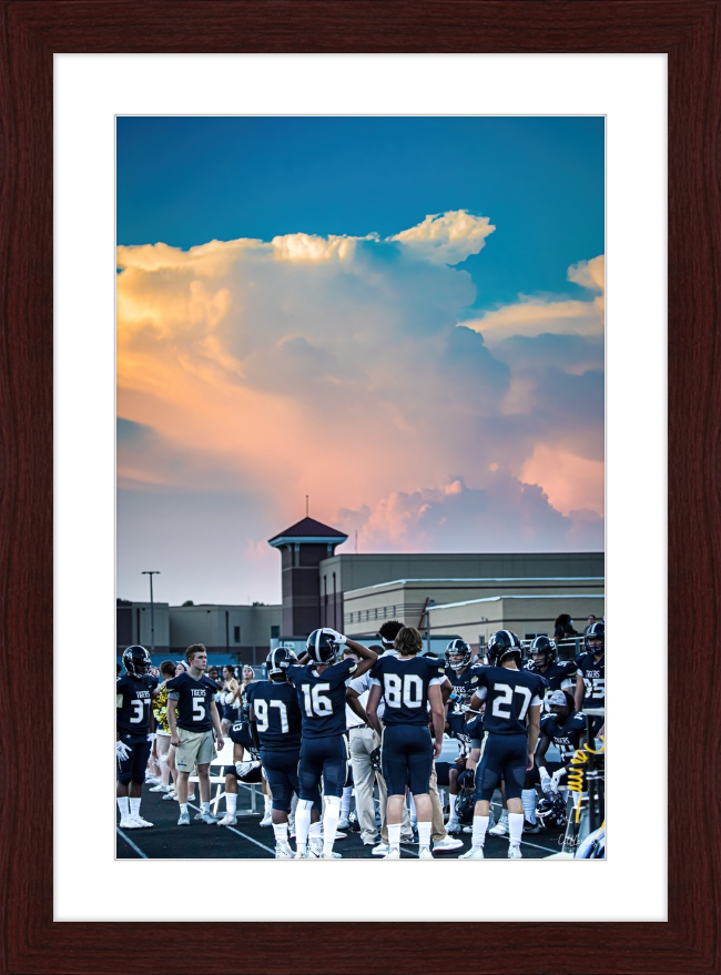 Blue Skies over Atown Frame