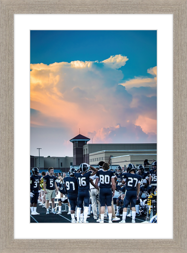 Blue Skies over Atown Frame