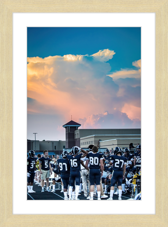 Blue Skies over Atown Frame