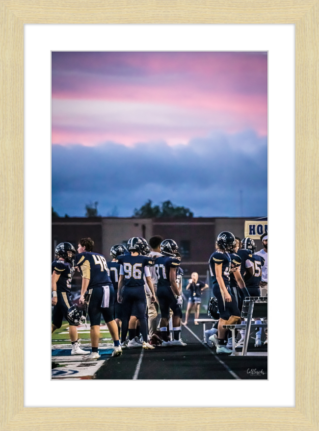 Purple Pregame Frame