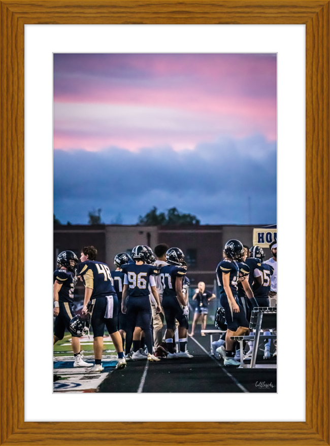 Purple Pregame Frame