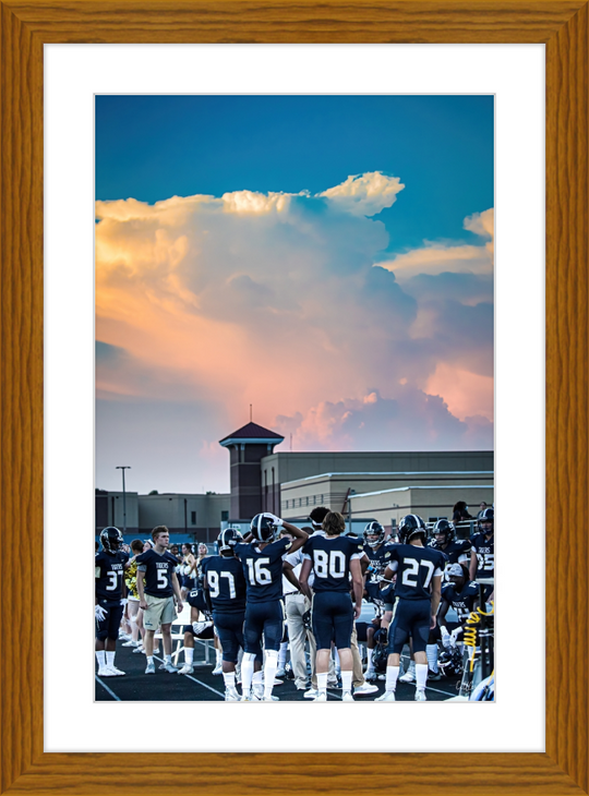 Blue Skies over Atown Frame