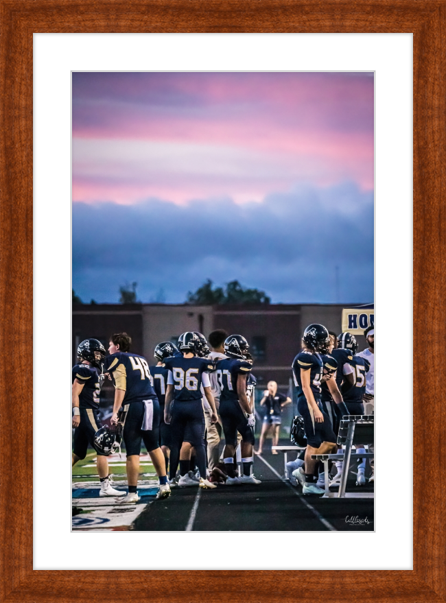 Purple Pregame Frame