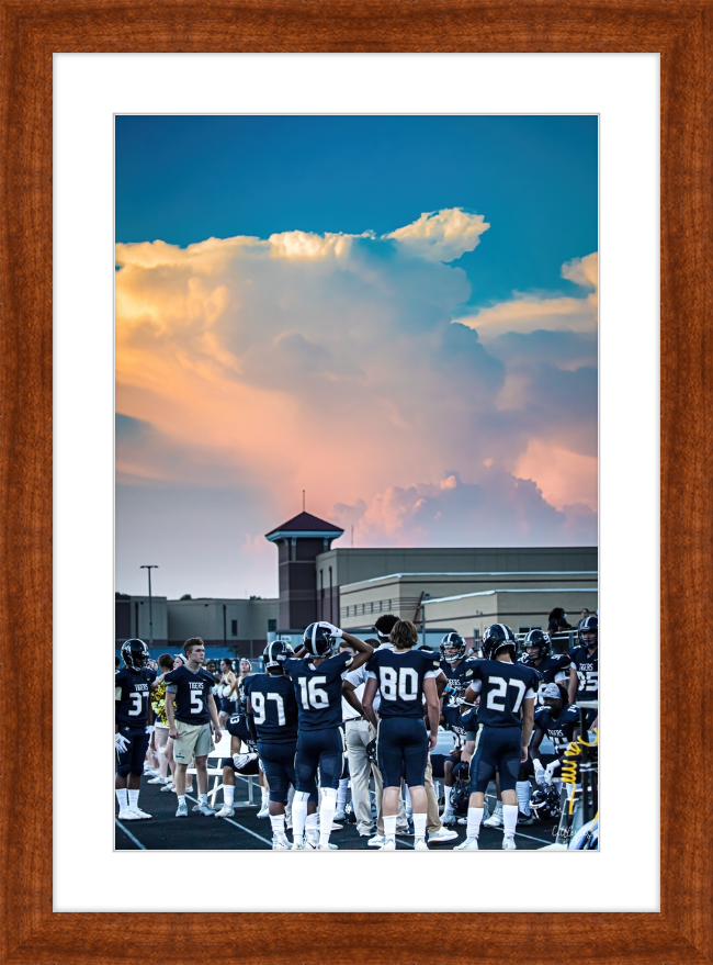 Blue Skies over Atown Frame