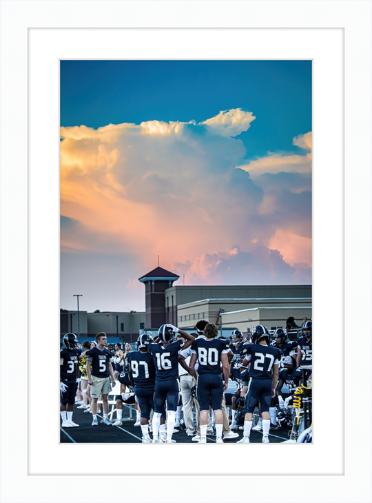 Blue Skies over Atown Frame