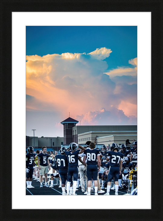 Blue Skies over Atown Frame