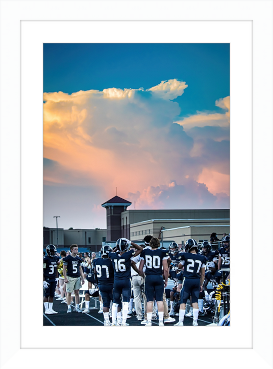 Blue Skies over Atown Frame