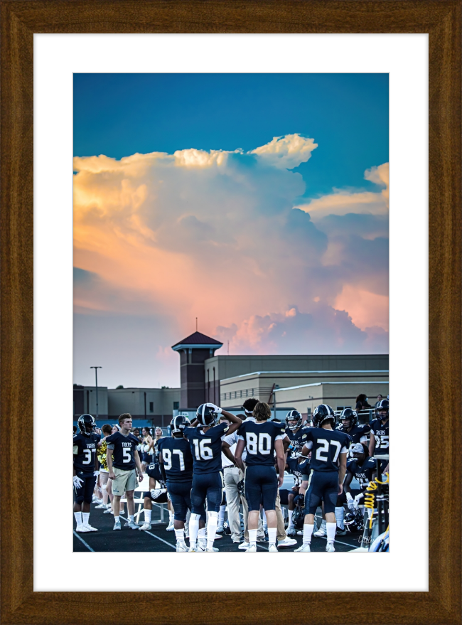 Blue Skies over Atown Frame