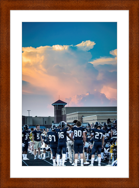Blue Skies over Atown Frame