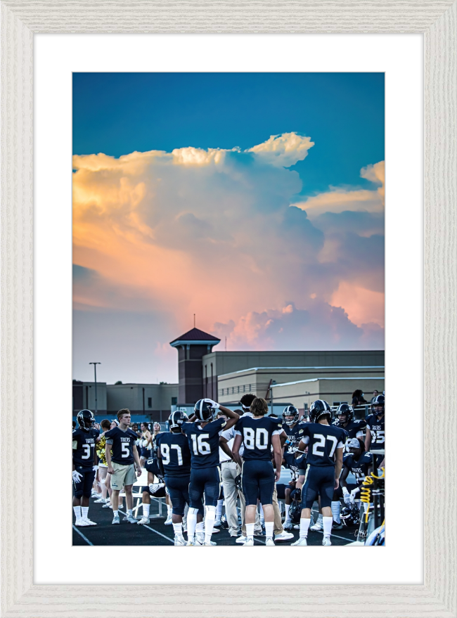 Blue Skies over Atown Frame